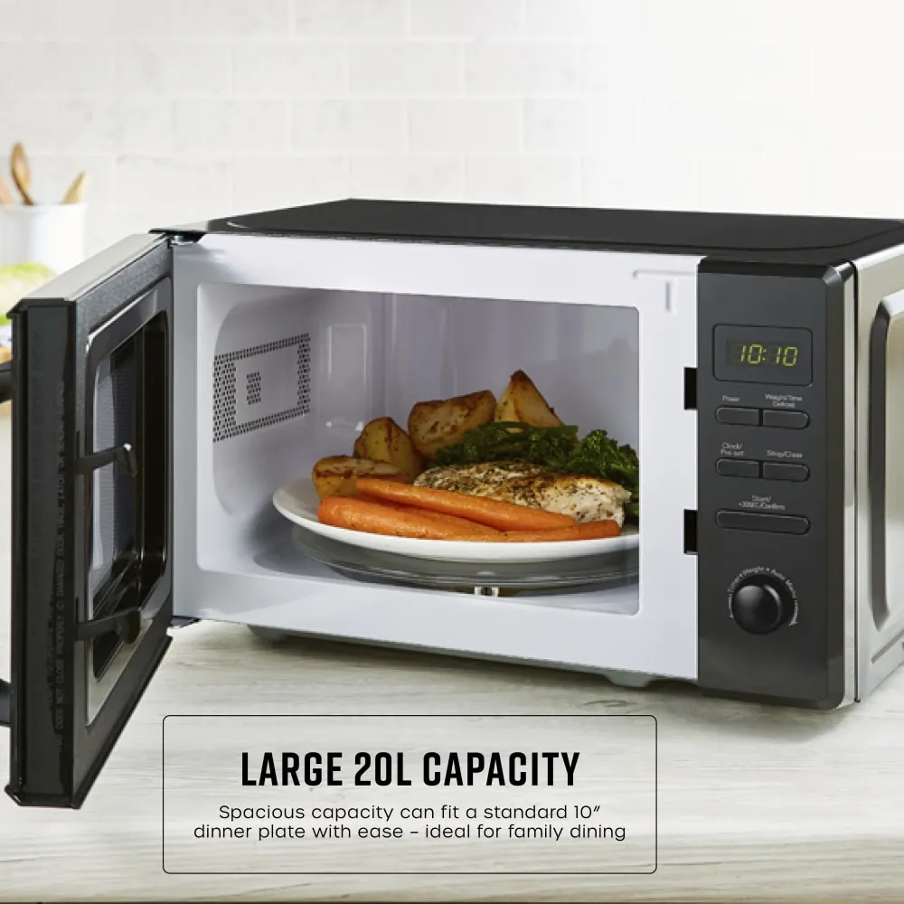 20 Litre 800W Digital Microwave