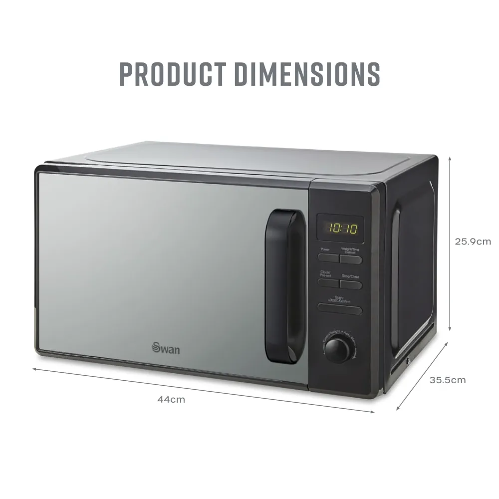 20 Litre 800W Digital Microwave