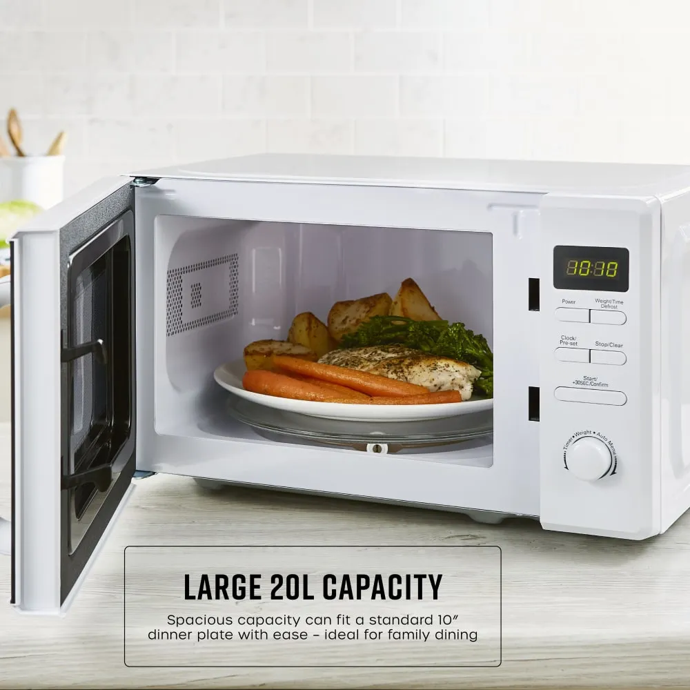 20 Litre 800W Digital Microwave