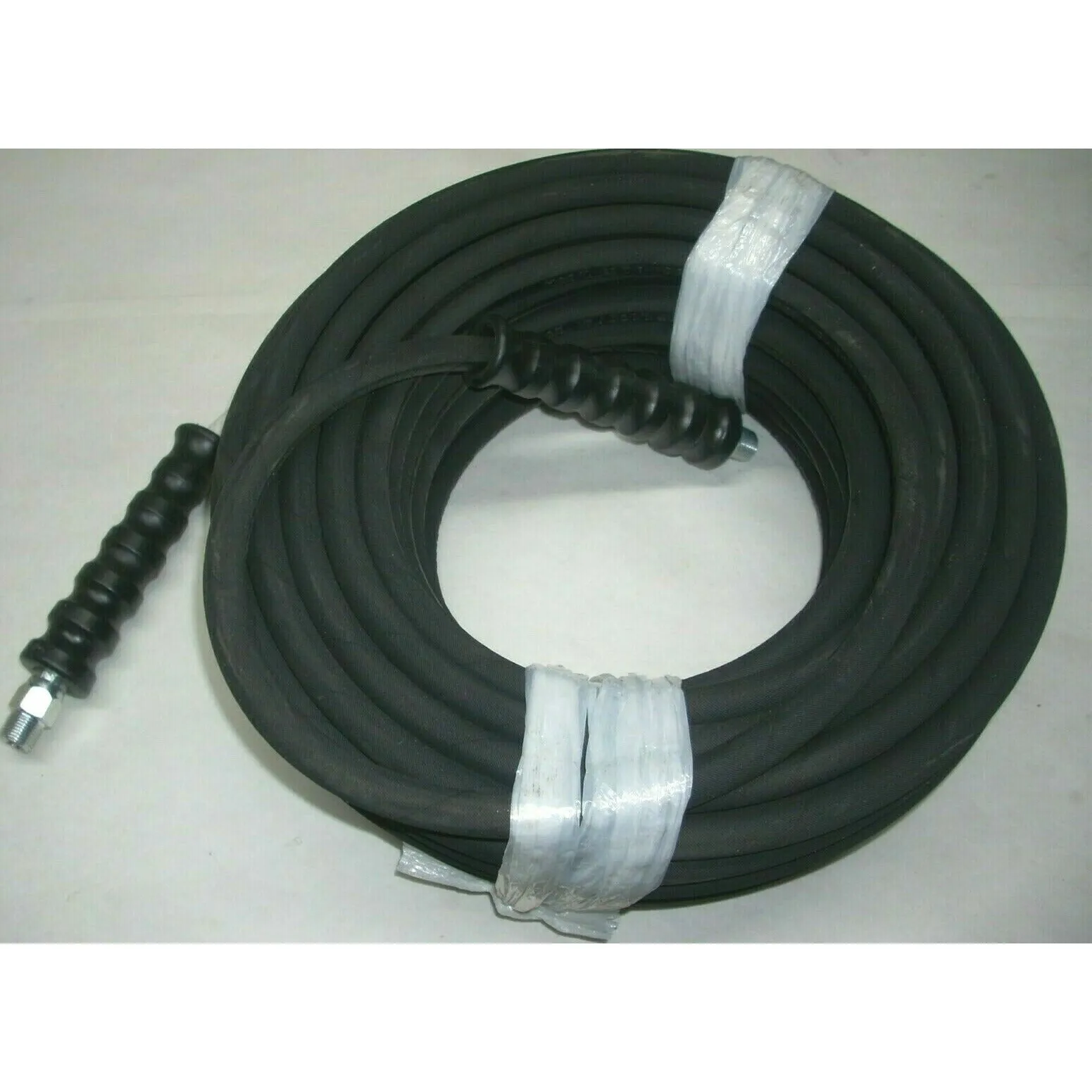 3/8 x 100' Pressure Washer Hose 4000 PSI 250 Deg F w Male Fittings 989400022