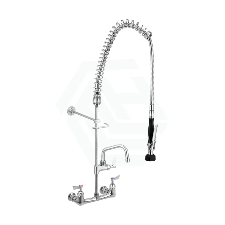 3Monkeez Stainless Steel Exposed Wall Mounted Pre Rinse Unit With Pot Filler