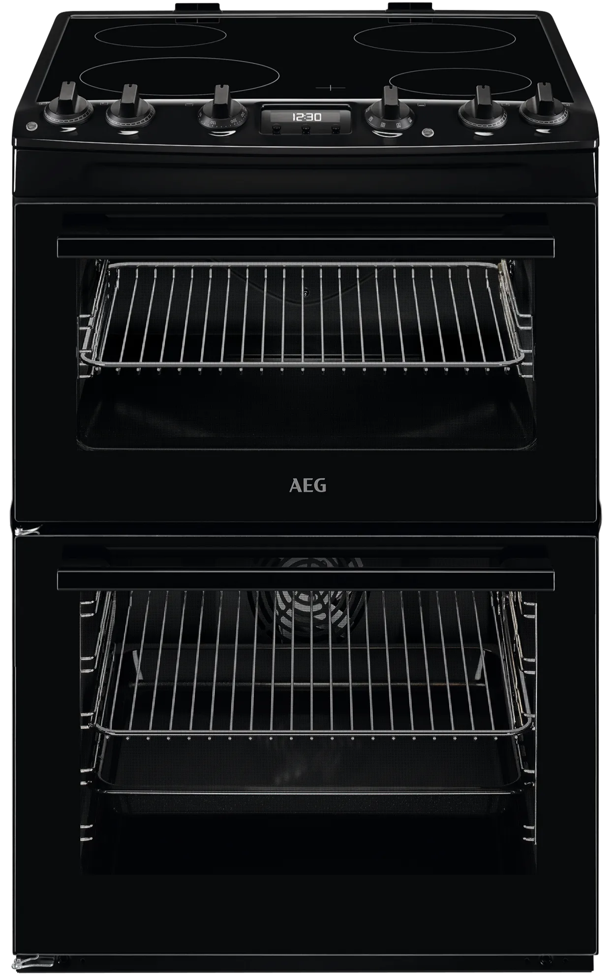 AEG 5000 SurroundCook CCX6501ACB 60cm Electric Cooker with Ceramic Hob - Black