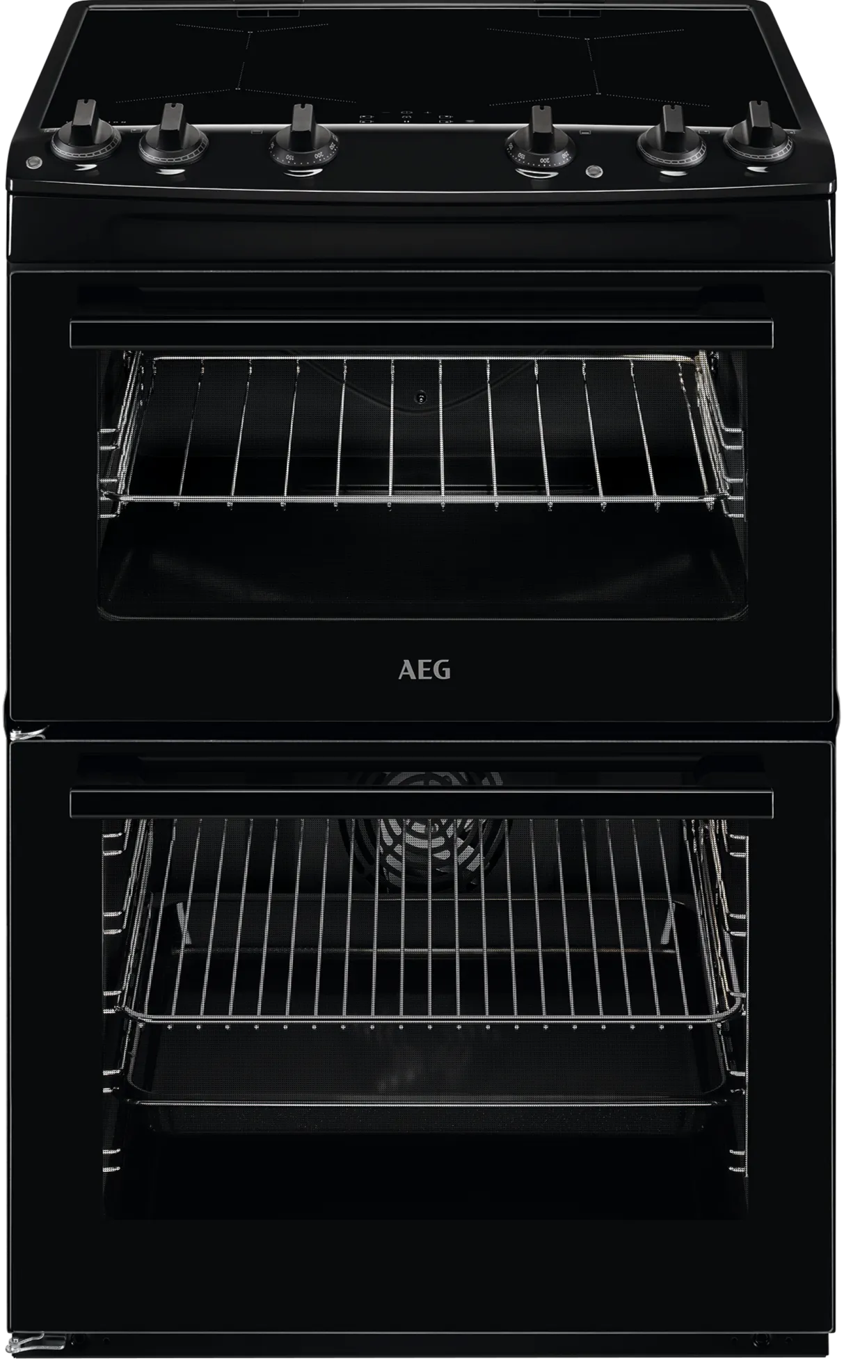 AEG 5000 SurroundCook CIX6500ABB 60cm Electric Cooker with Induction Hob - Black