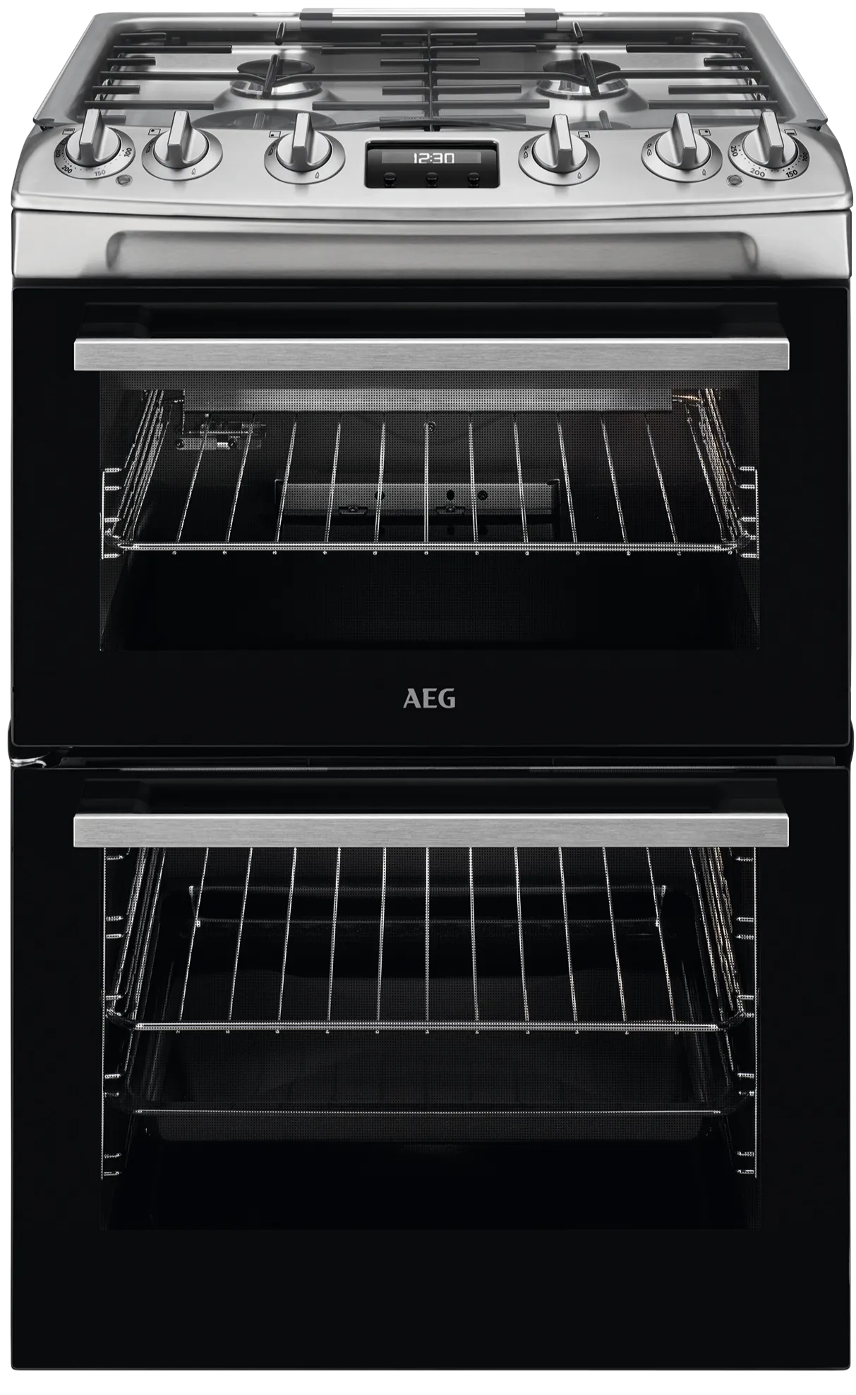 AEG CGX6130ACM 60cm Gas Cooker - Stainless Steel