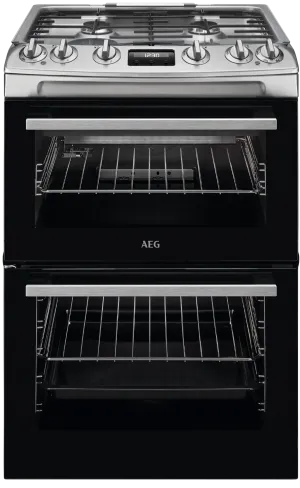 AEG CGX6130ACM 60cm Gas Cooker - Stainless Steel