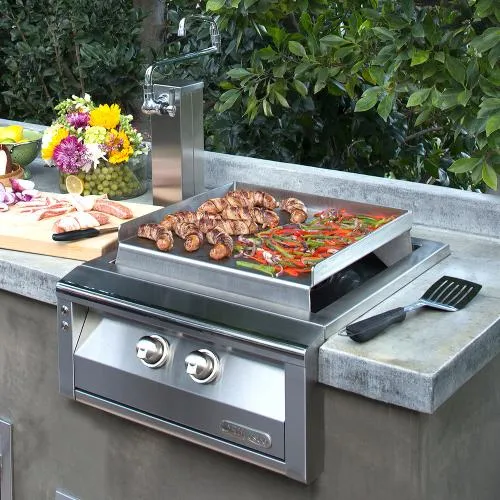 Alfresco 19-inch in Stainless Steel Versa Power with Cooker Teppanyaki Griddle