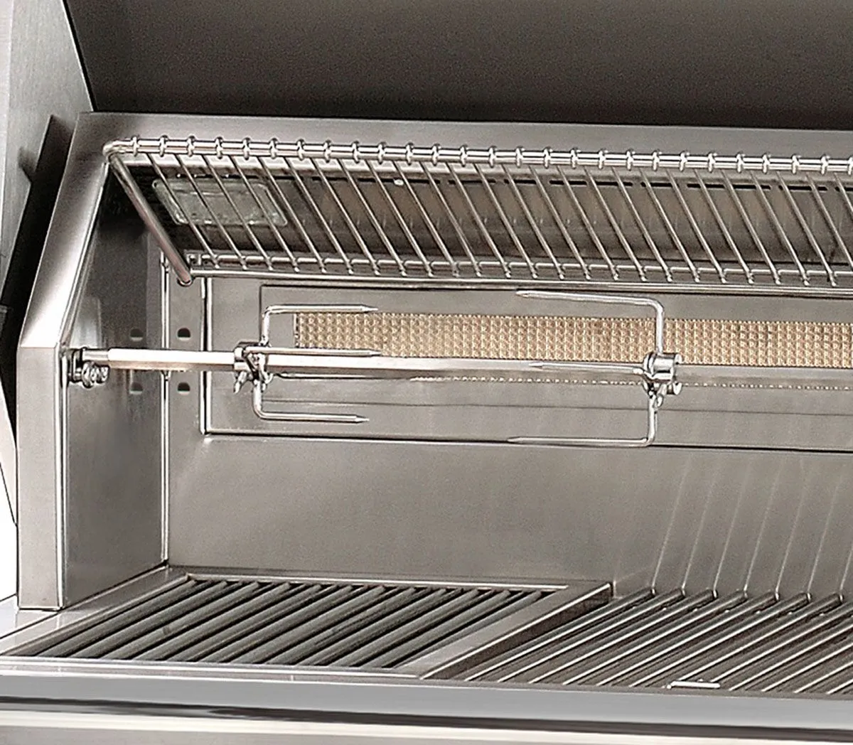 Alfresco 56" Freestanding Grill On Refrigerated Base in Stainless Steel W/Sear Zone & Rotisserie - NG