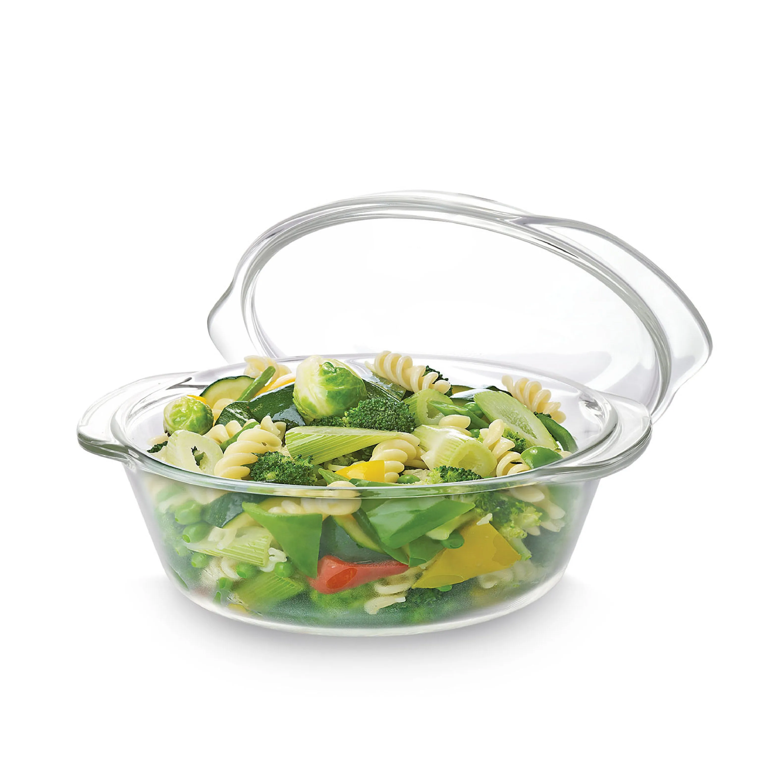 Angelica Round Casserole With Lid, 1500ml