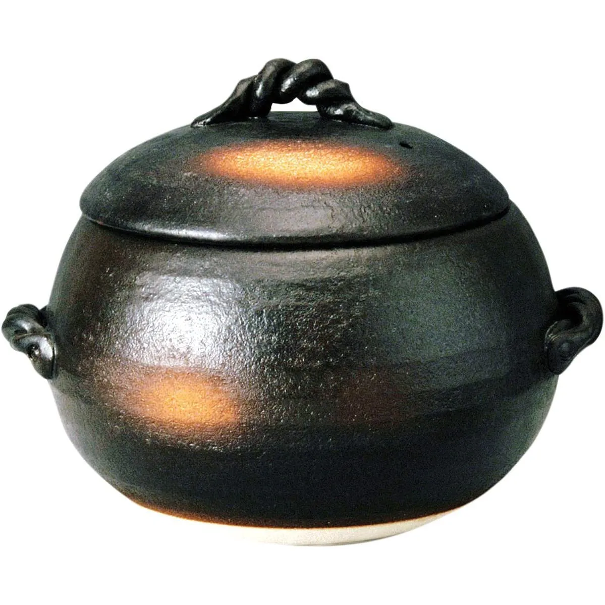 Banko Ware Donabe Rice Pot 7-Go Large Iga Style