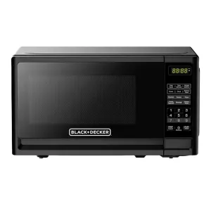 Black & Decker Microwave .7 C/F Black or Silver