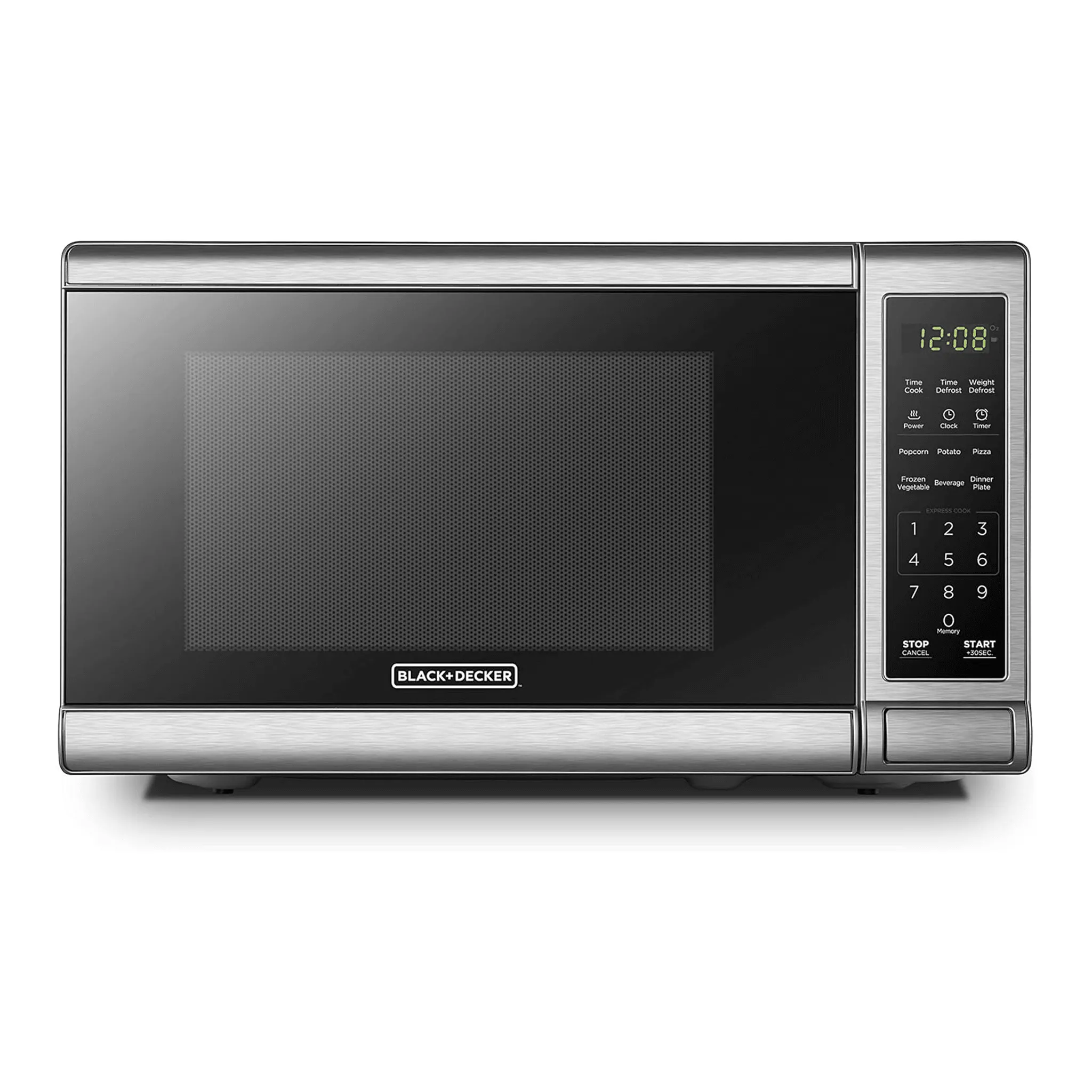 Black & Decker Microwave .7 C/F Black or Silver