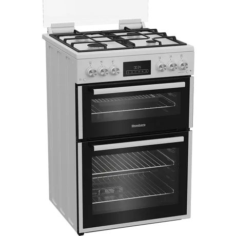 Blomberg GGRN655W 60cm Freestanding Double Oven Gas Cooker White