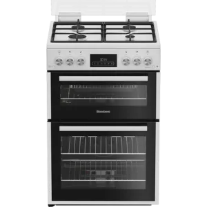 Blomberg GGRN655W 60cm Freestanding Double Oven Gas Cooker White