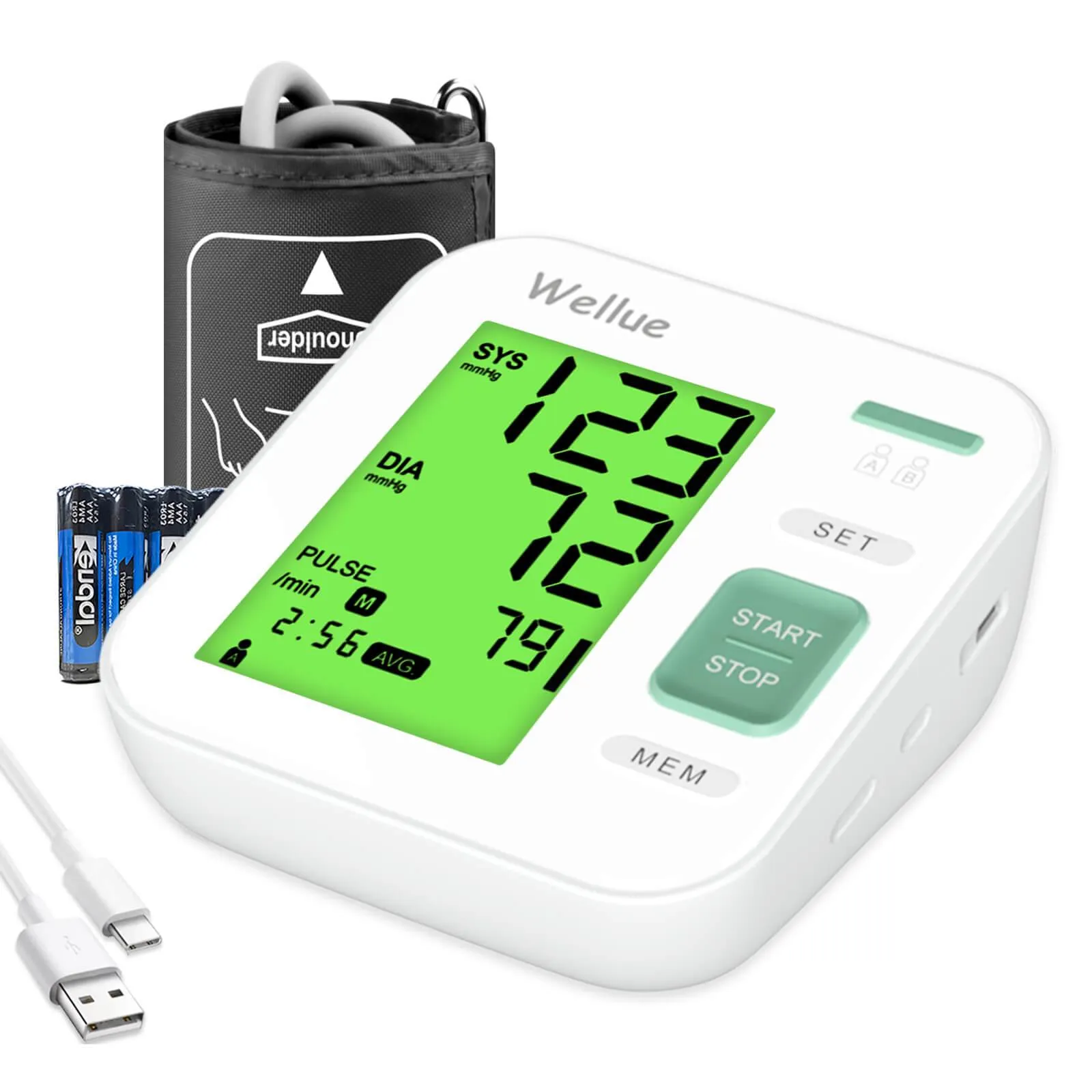 Bluetooth Upper Arm Blood Pressure Monitor