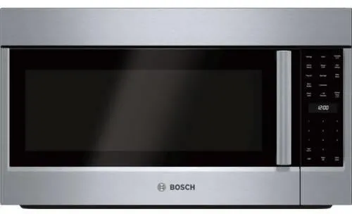 *Bosch 800 Series 30" White LED Over The Range Convection Microwave HMV8053U