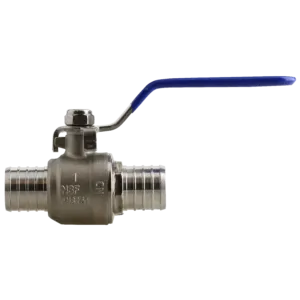 Boshart SSPEXBV-07 3/4" Stainless Steel PEX Crimp Ball Valve, 600 PSI CWP