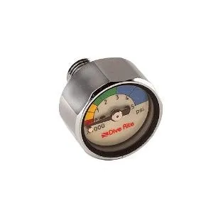 Button SPG Pressure Gauge