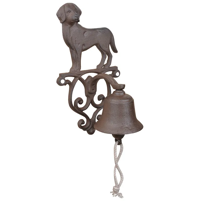 Cast Iron Dog Doorbell