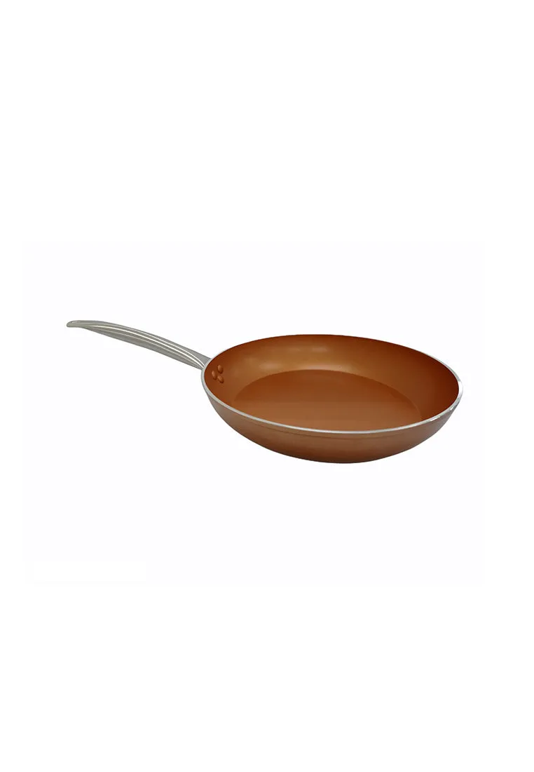 Copper Forged Frypan With Stainless Steel Handle