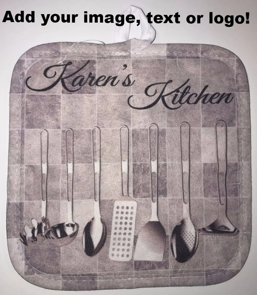 Custom Pot Holder - Design Your Own Kitchen Accessory