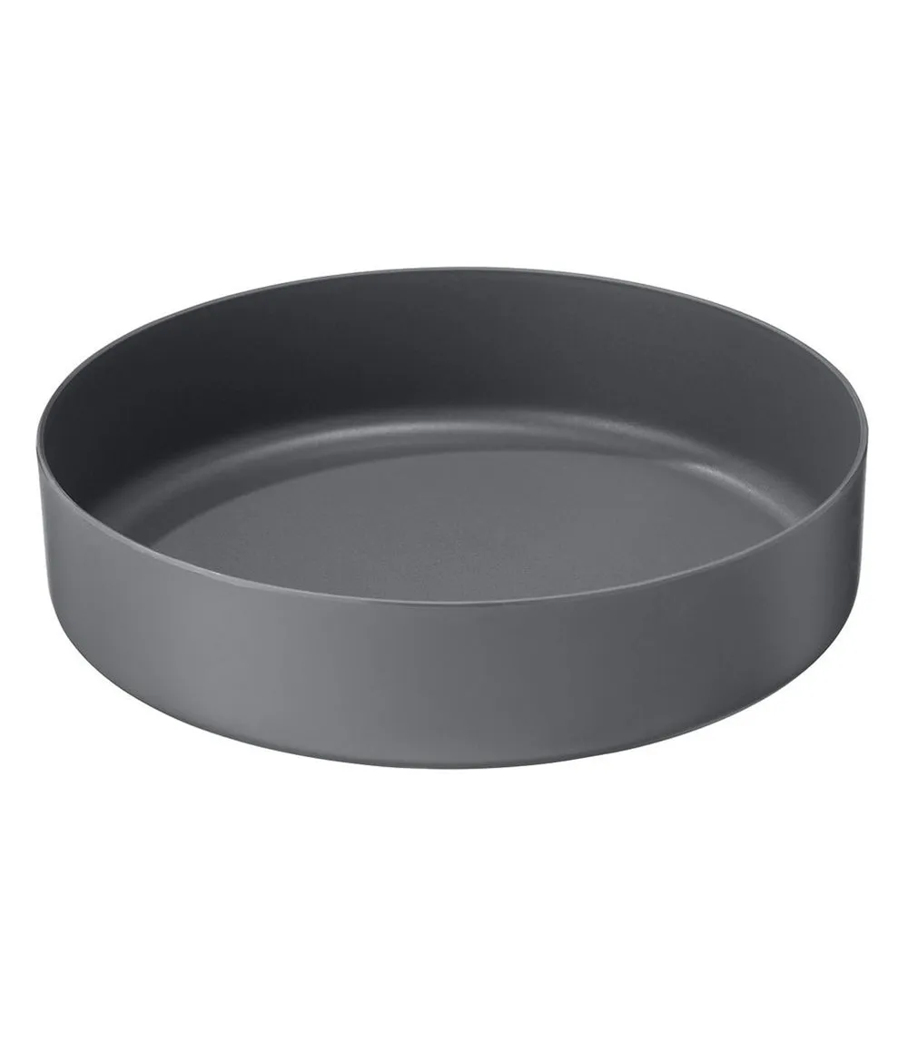 Deep Dish Plate L Gray