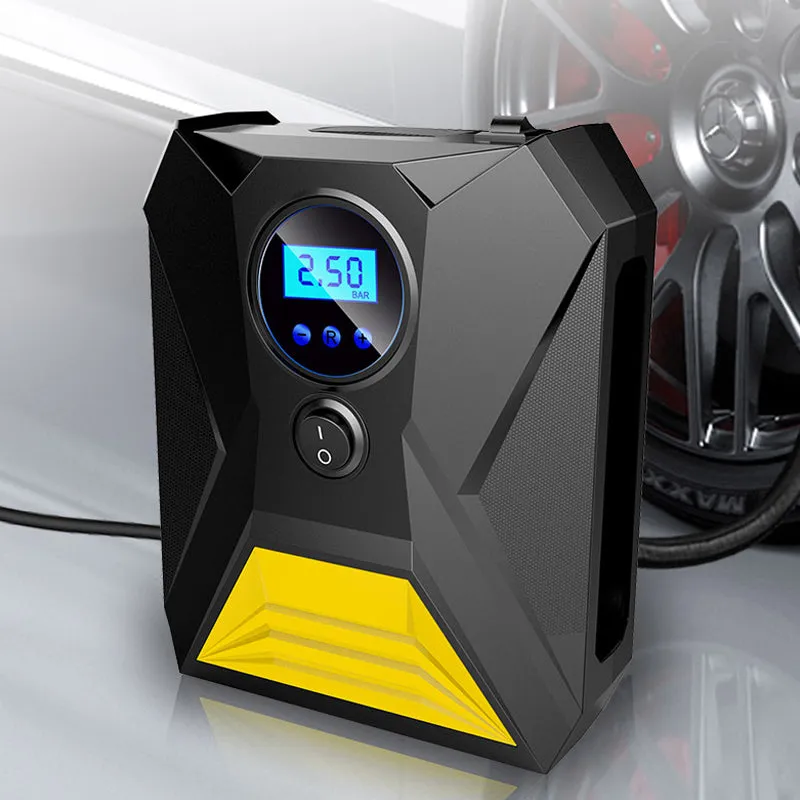 Digital Car Tyre Inflator Portable Air Compressor Pump