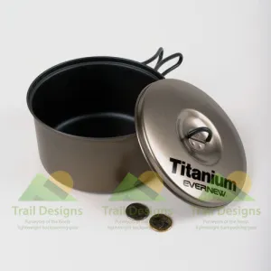 Evernew Titanium Non-Stick 1.3L Pot (ECA423)