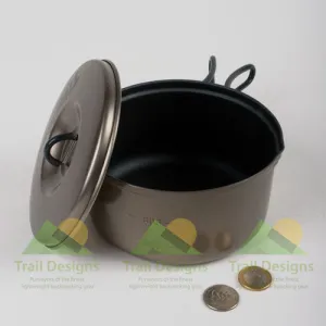 Evernew Titanium Non-Stick .9L Pot (ECA422)