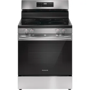 Frigidaire 30" Electric Range (FCRE306CAS) - Stainless Steel