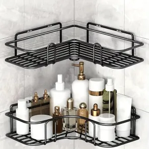 Heavy-Duty Triangle Wall Mounted Shower Caddy Rack