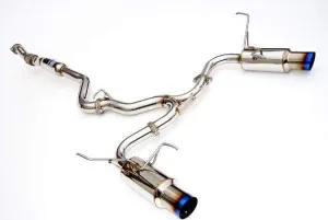 INVIDIA DUAL N1 EXHAUST: IMPREZA WRX & STI SEDAN 2015-19 (TI TIPS)