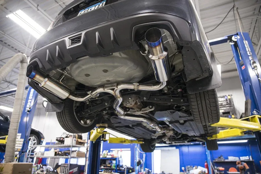 INVIDIA DUAL N1 EXHAUST: IMPREZA WRX & STI SEDAN 2015-19 (TI TIPS)