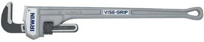 Irwin Vise-Grip 2074136 Heavy-Duty Offset Pipe Wrenches, Drop Forged Steel Jaw, 36 in (1 EA)