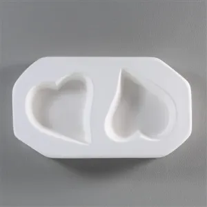 LF124 Cast A Cab Heart Glass Mold for Kiln Work