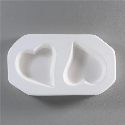 LF124 Cast A Cab Heart Glass Mold for Kiln Work