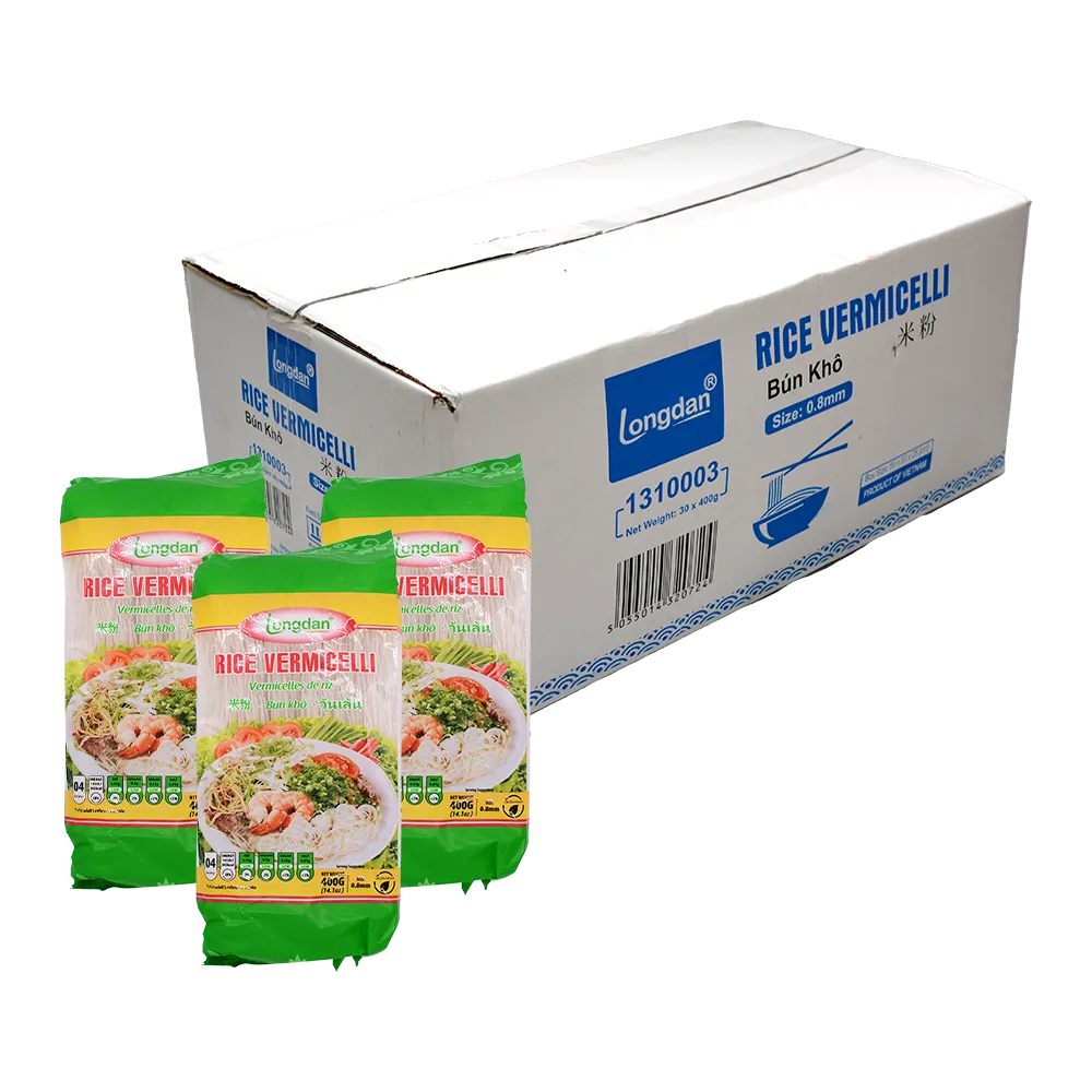 Longdan Rice Vermicelli 0.8mm 400g (Case 30)