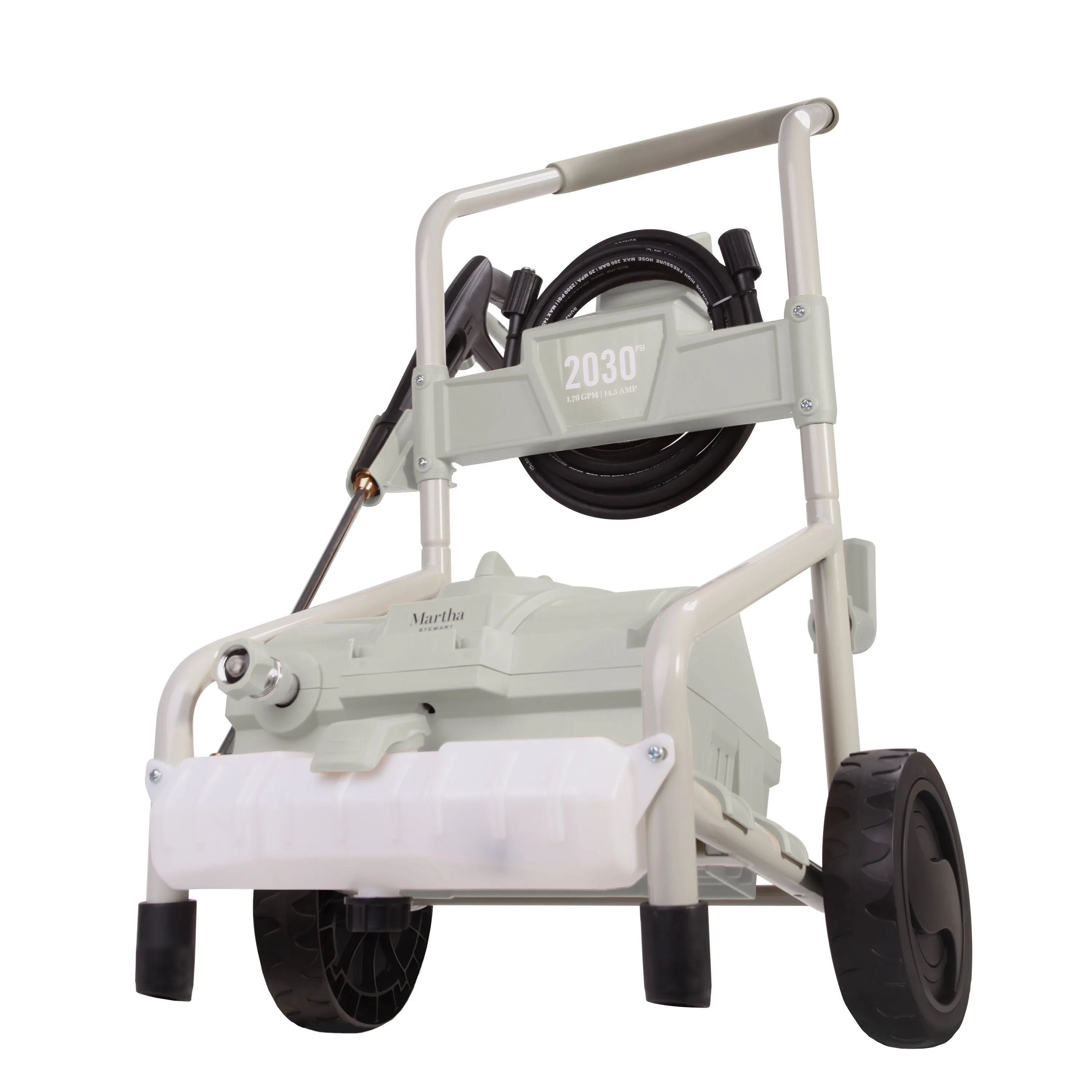 Martha Stewart MTS-2030PW-MPL Electric Pressure Washer | 2030 PSI | 1.76 GPM | 14.5-Amp | Pressure Select Technology (Slate)