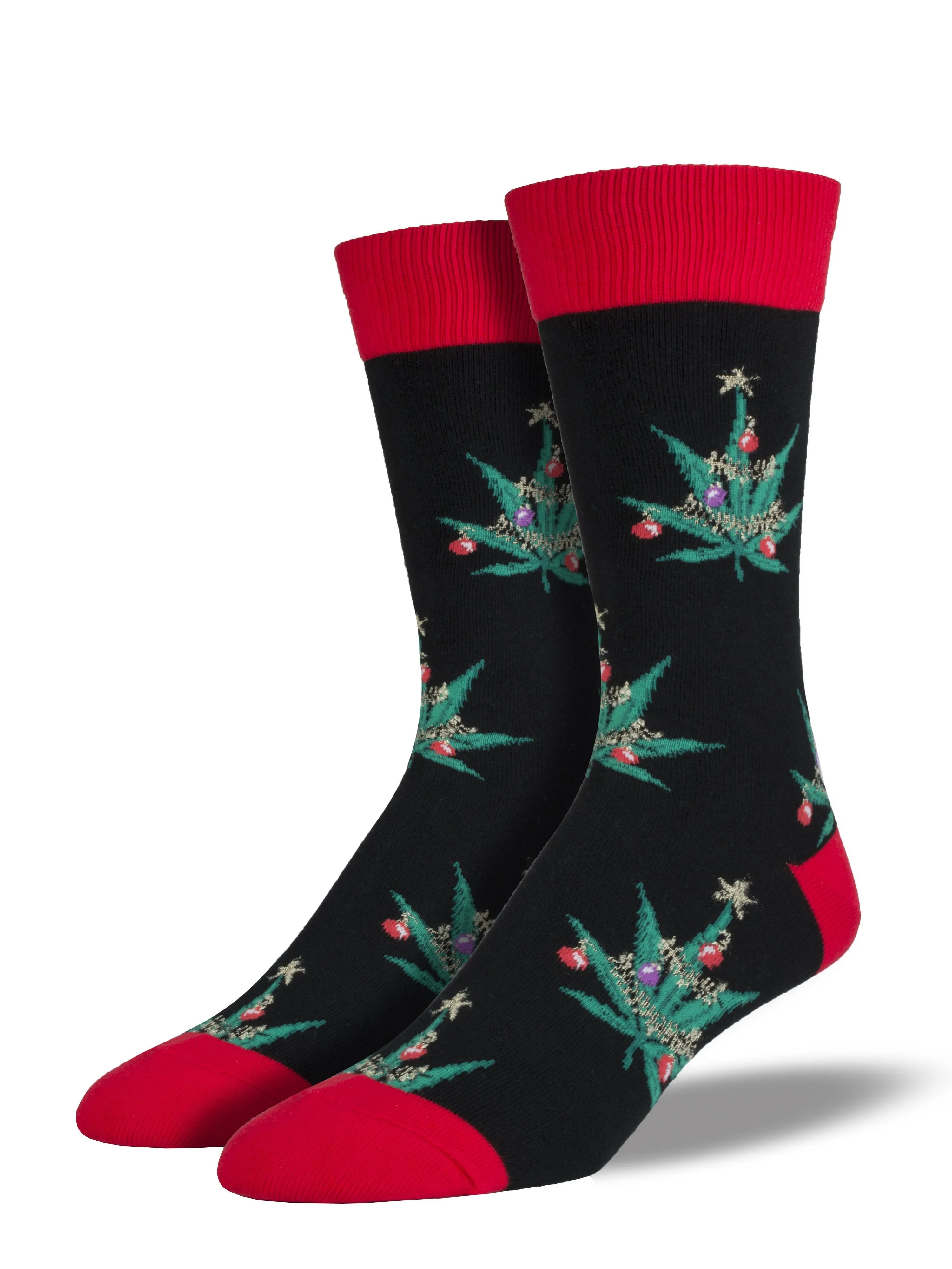 Men's "Pot Lovers Xmas" Socks