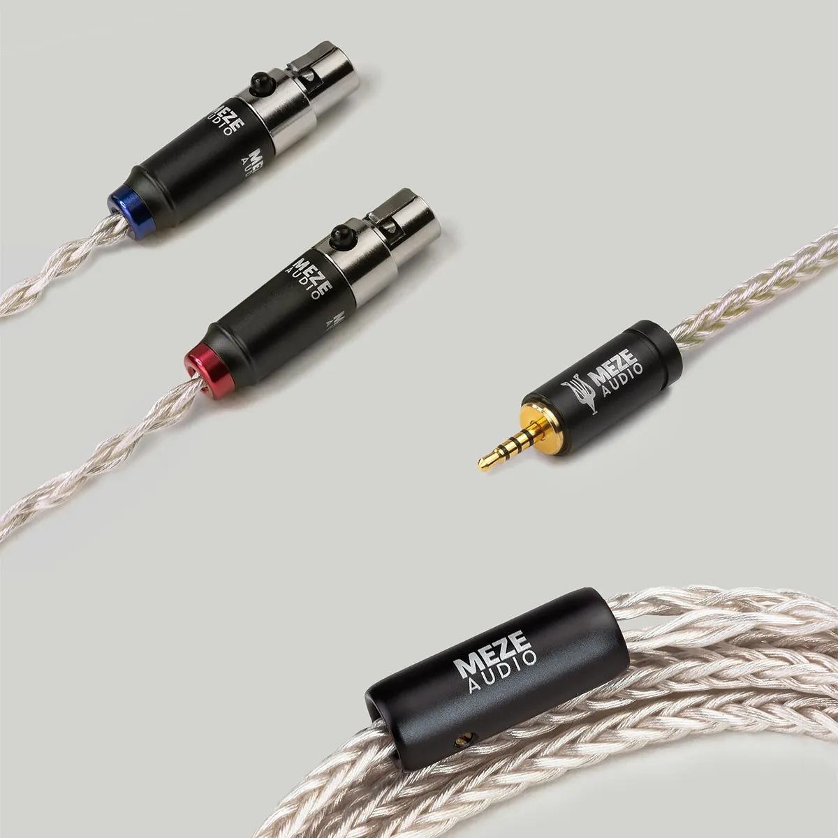 Meze Mini-XLR Silver-Plated PCUHD Premium Cable for Elite & Empyrean