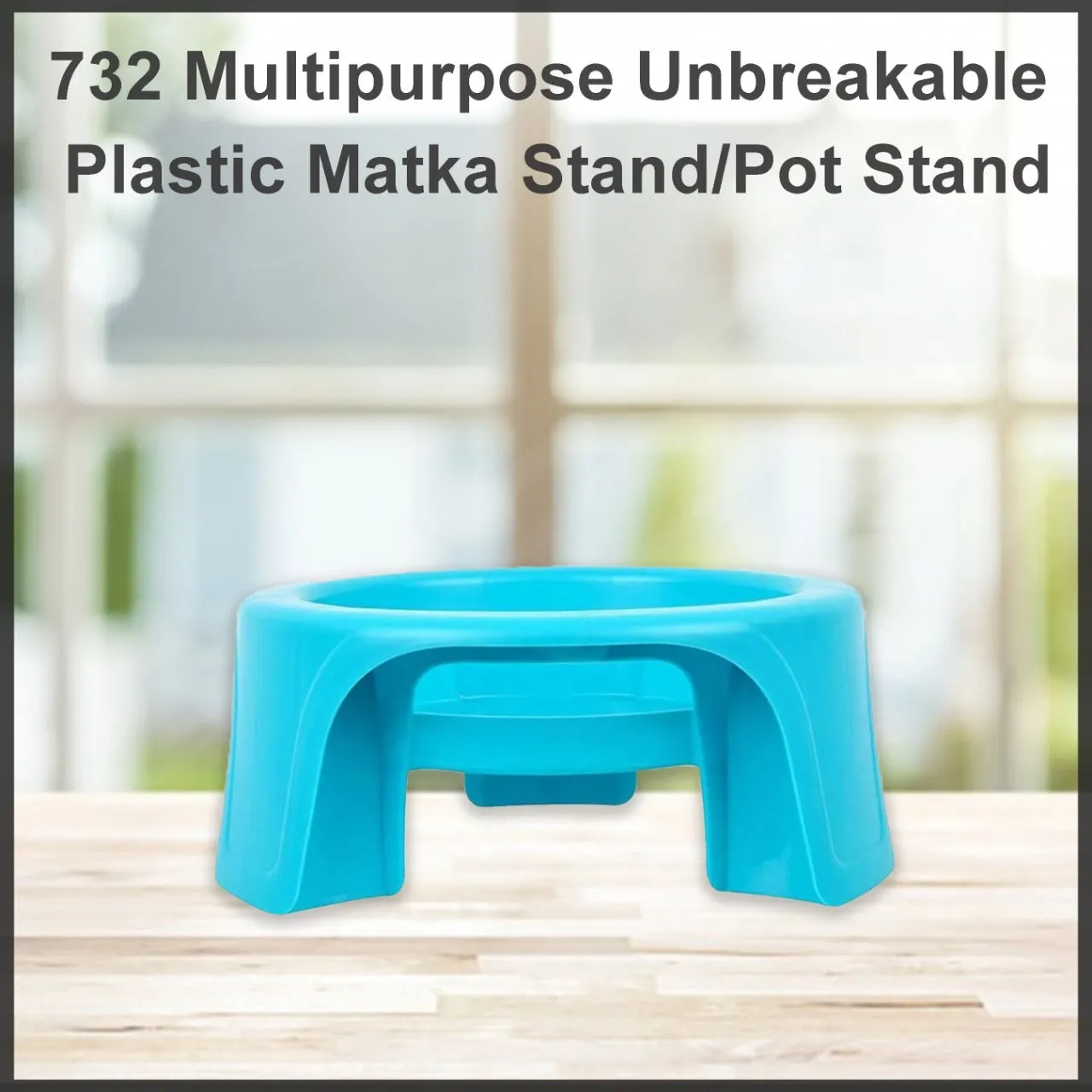 Multipurpose Unbreakable Plastic Matka Stand / Pot Stand