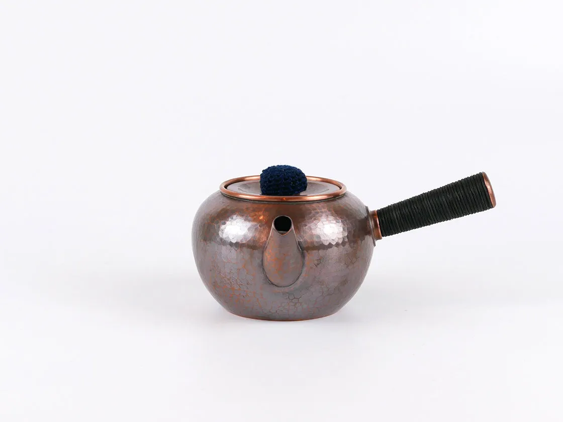 Nagasawa Copper tea pot - Circle hammer pattern