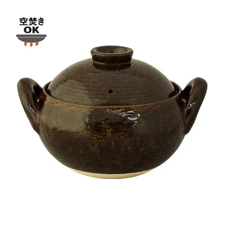 NAGATANIEN Soup Donabe 4-6 ppl Large Clay Pot Multi-Purpose