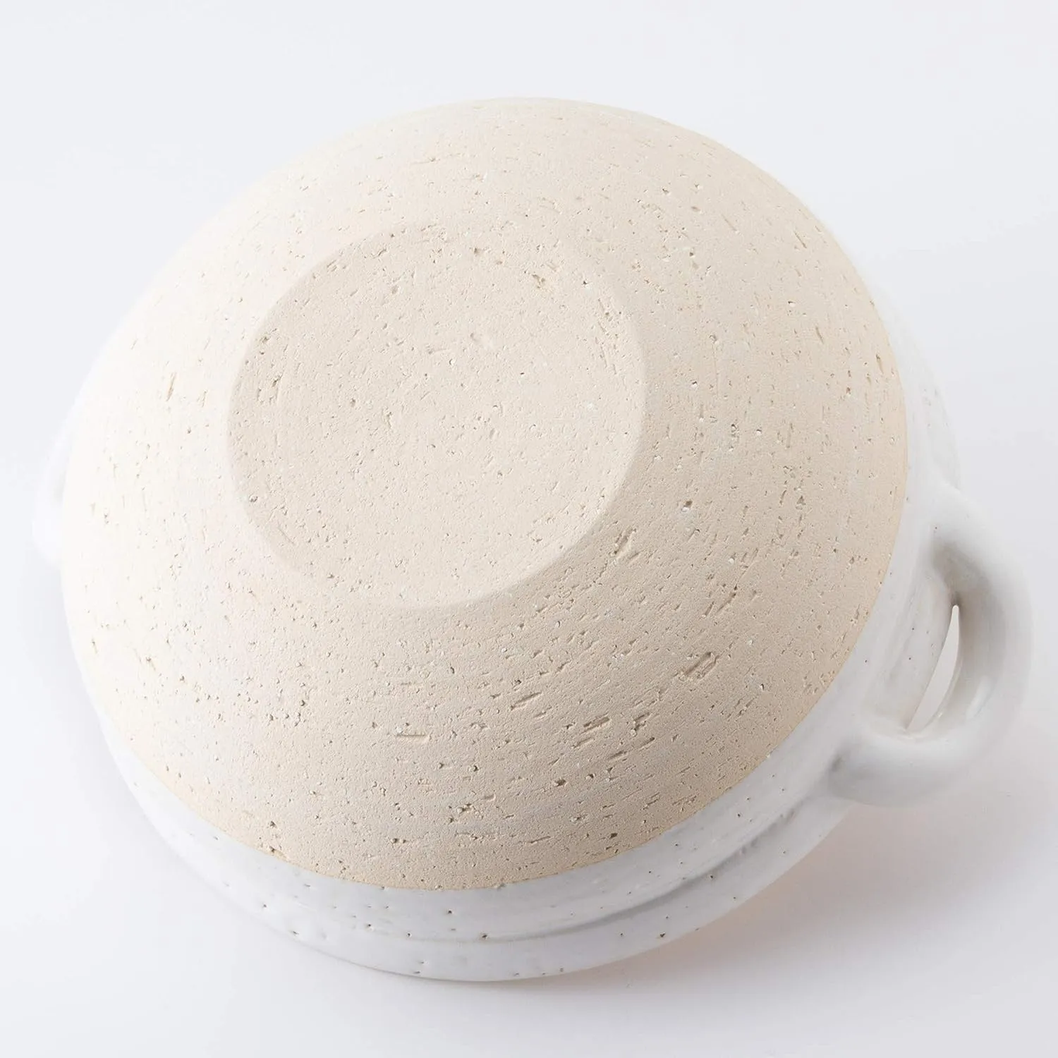 NAGATANIEN Steam Donabe 2-4 People 27cm White Clay Pot