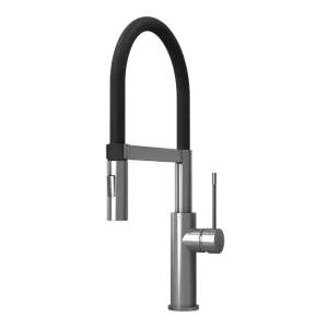 Rubi - SOBA , Stainless Steel, Single Lever Professional style Kitchen Faucet