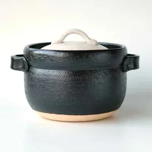 Shigaraki Ware Donabe Rice Pot 5-Go