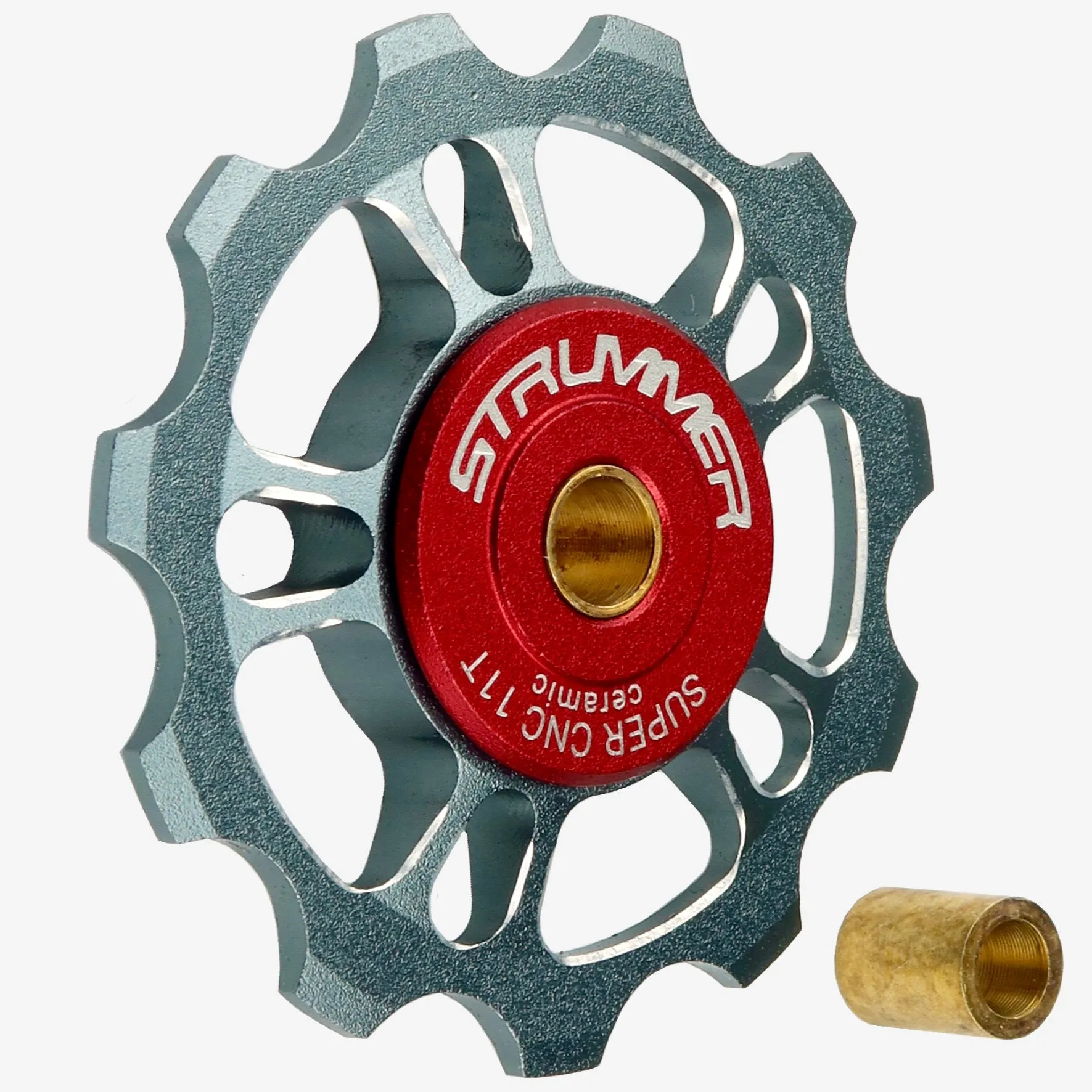 Strummer Super CNC Rear Derailleur Pulley Wheel (with Black Ceramic Bearings)