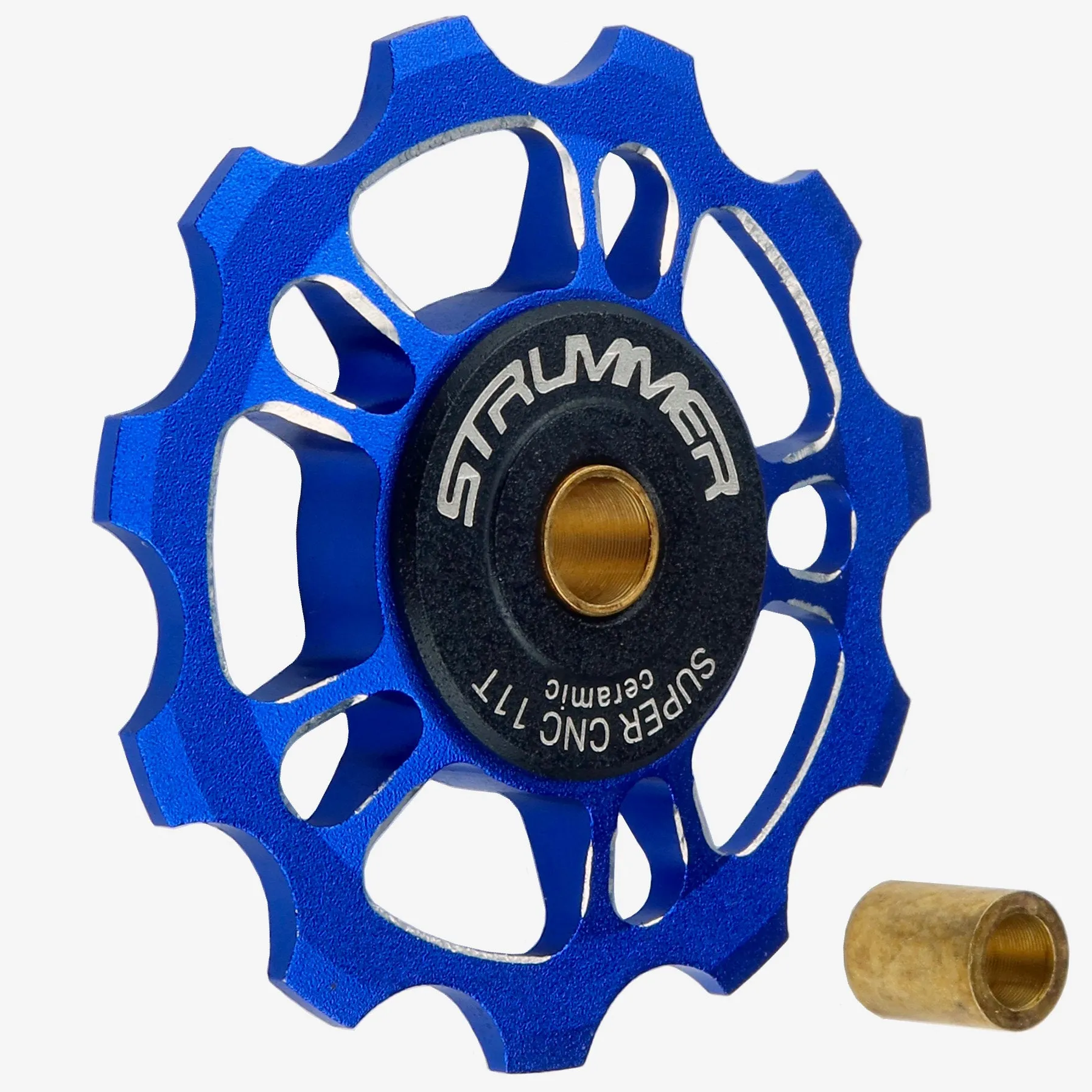 Strummer Super CNC Rear Derailleur Pulley Wheel (with Black Ceramic Bearings)