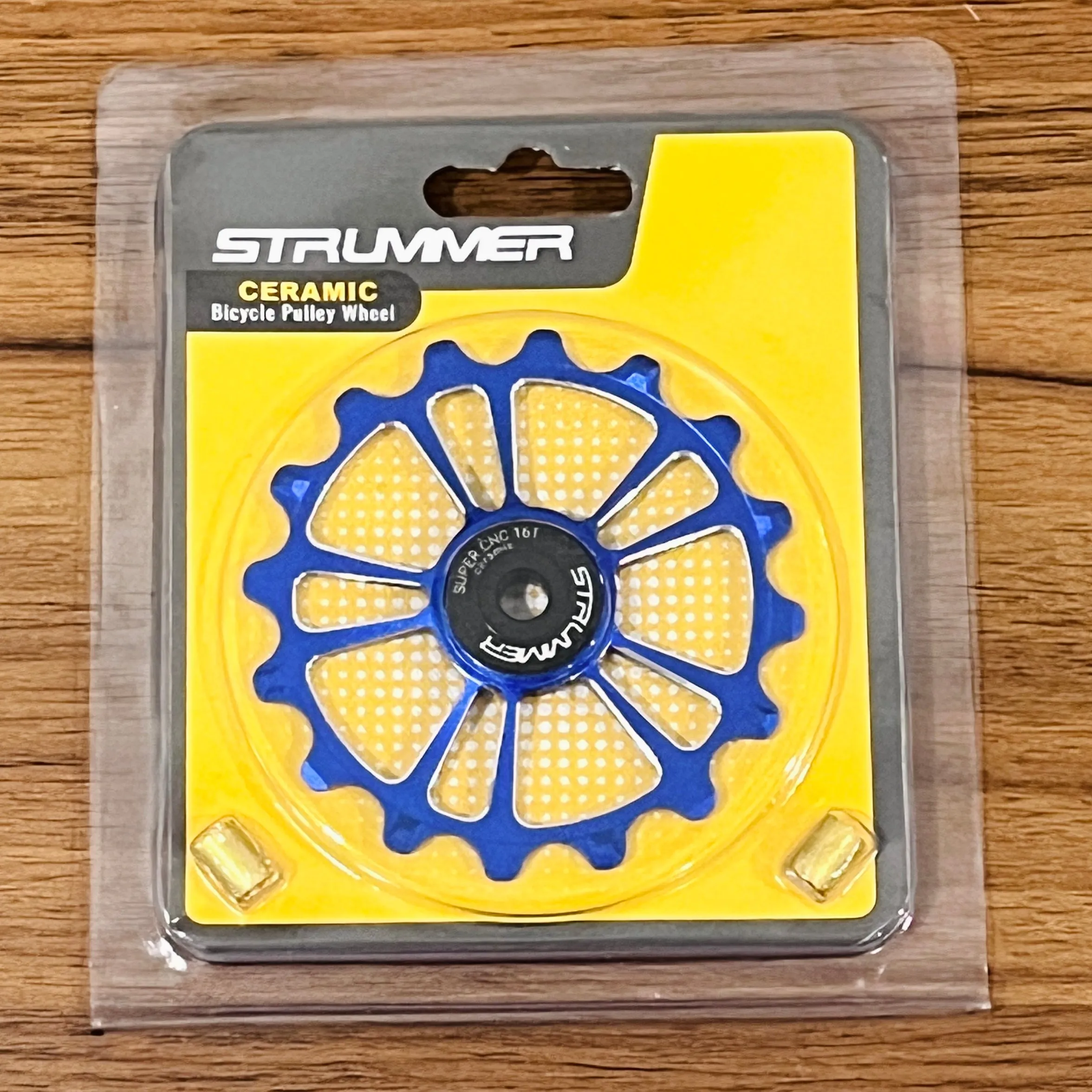 Strummer Super CNC Rear Derailleur Pulley Wheel (with Black Ceramic Bearings)