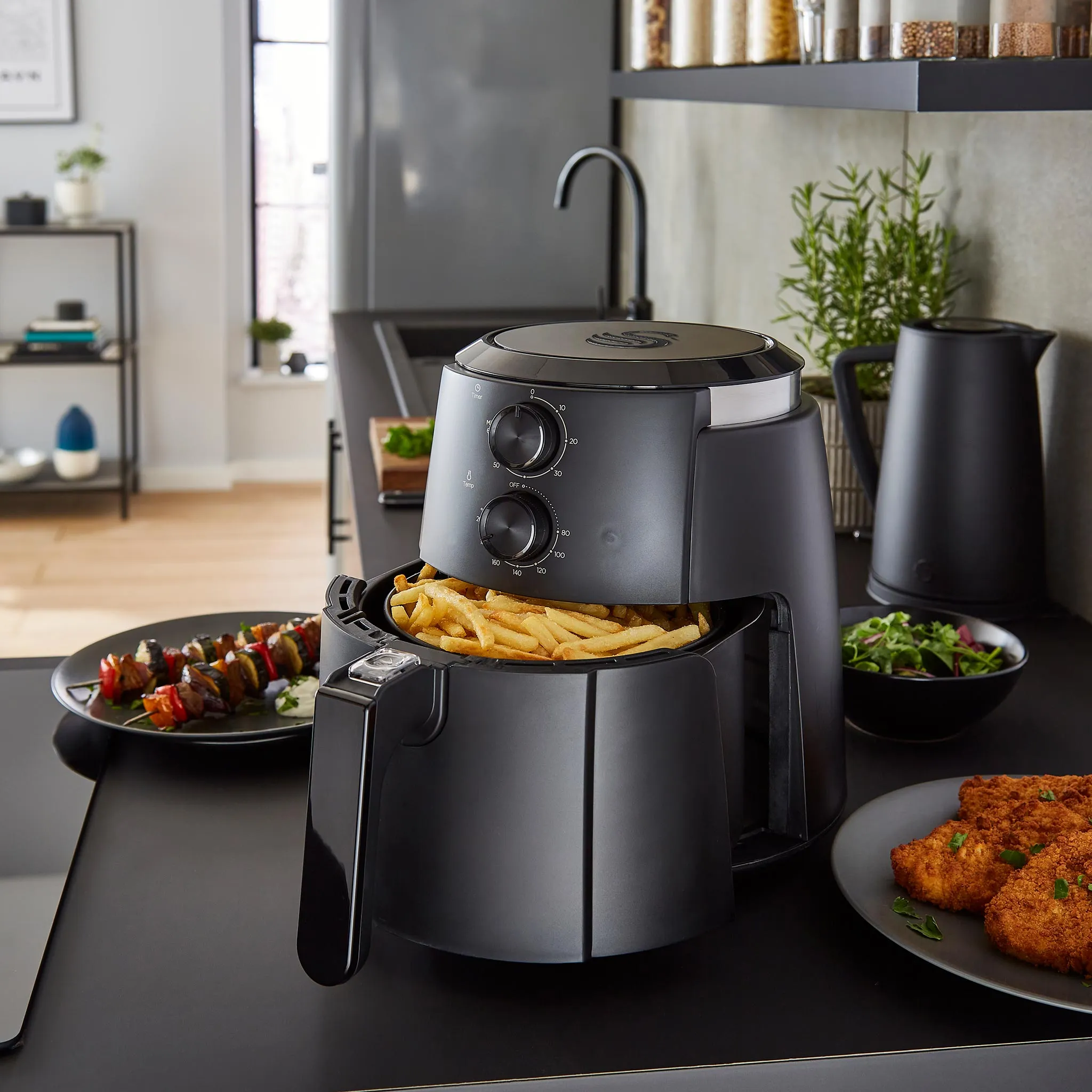 Swan Stealth Manual Air Fryer