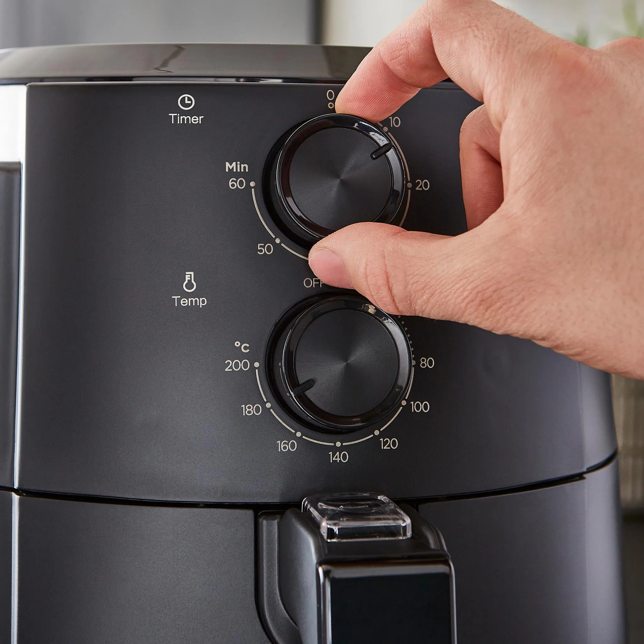 Swan Stealth Manual Air Fryer